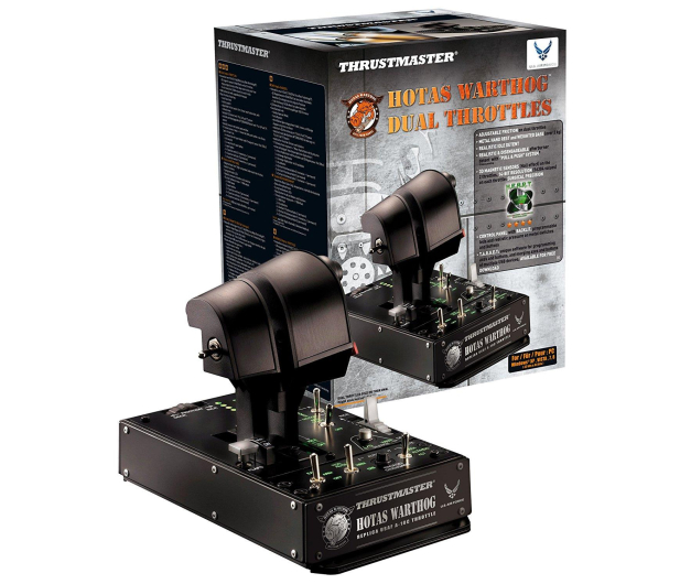 THRUSTMASTER Przepustnica WARTHOG (DUAL THROTTLE) PC 2960739 - 244333 - zdjęcie 3